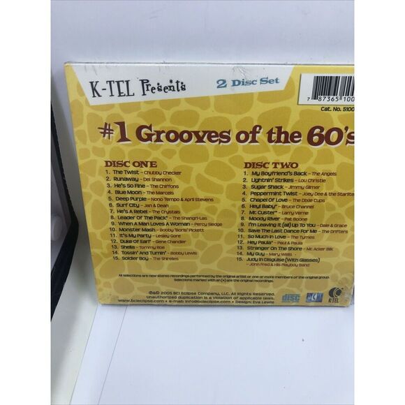 Number 1 Grooves of the 60S by Various Artists (CD, 2005) & 60s Rock’ N’ Roll - Picture 7 of 16